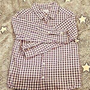 Carter's plaid button-front shirt